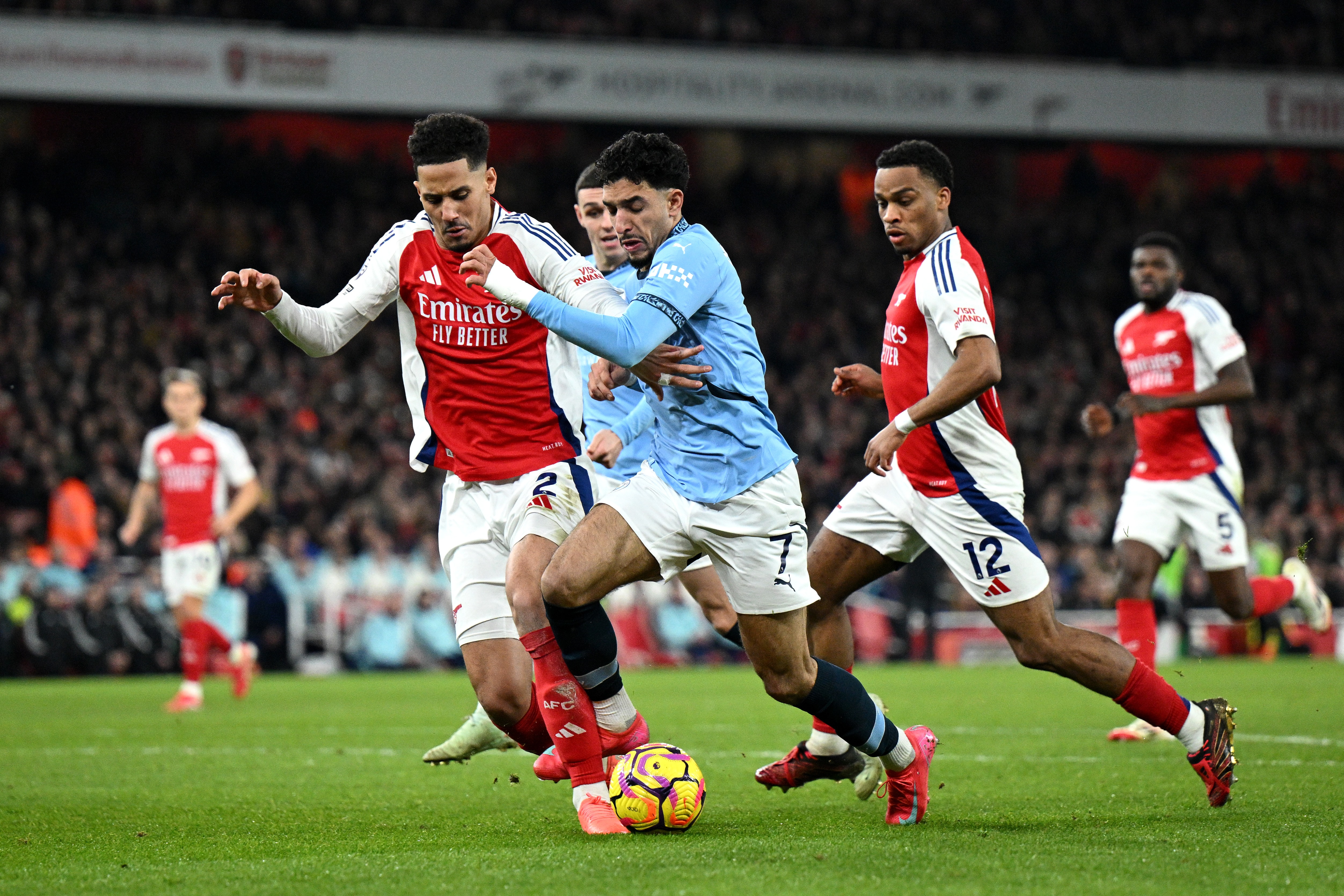 Arsenal vs Man City injury news as 7 ruled out and 3 doubts