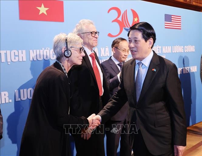Chủ tịch nước Lương Cường: Việt Nam luôn trân trọng tình cảm của nhân dân yêu chuộng hòa bình Mỹ- Ảnh 3.