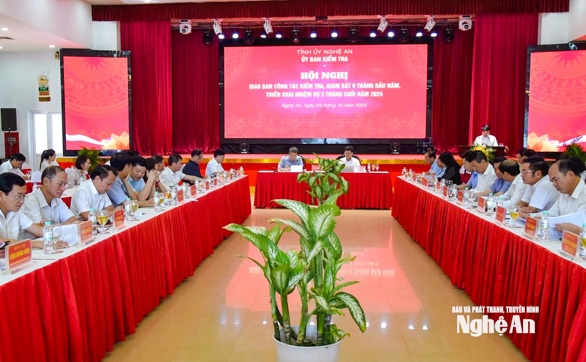 Hội nghị sơ kết công tác kiểm tra, giám sát 9 tháng đầu năm 2024 Ảnh Thanh Lê