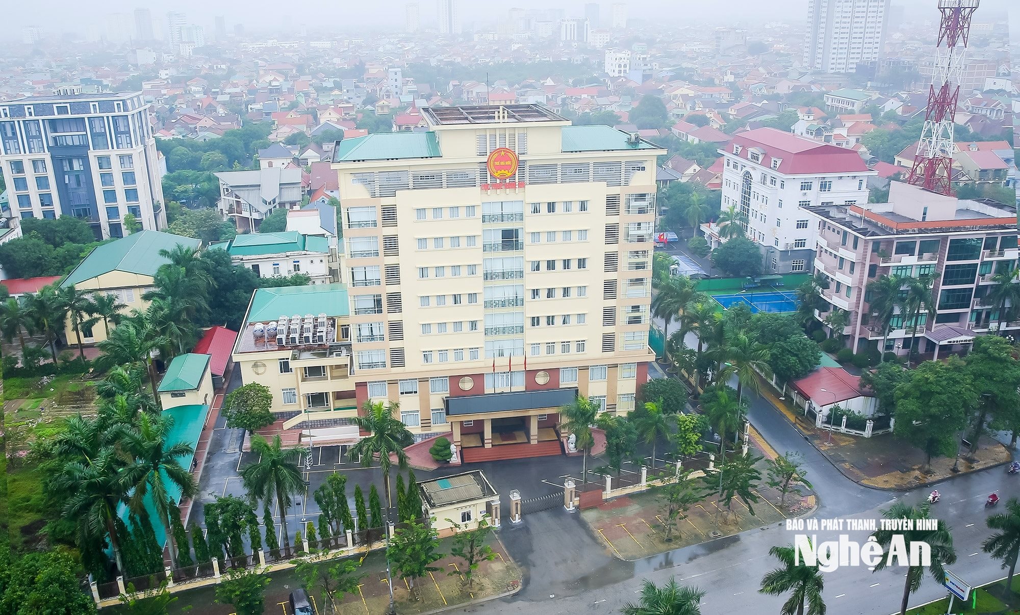 Trụ sở Cục Thuế Nghệ An. Ảnh Lâm Tùng