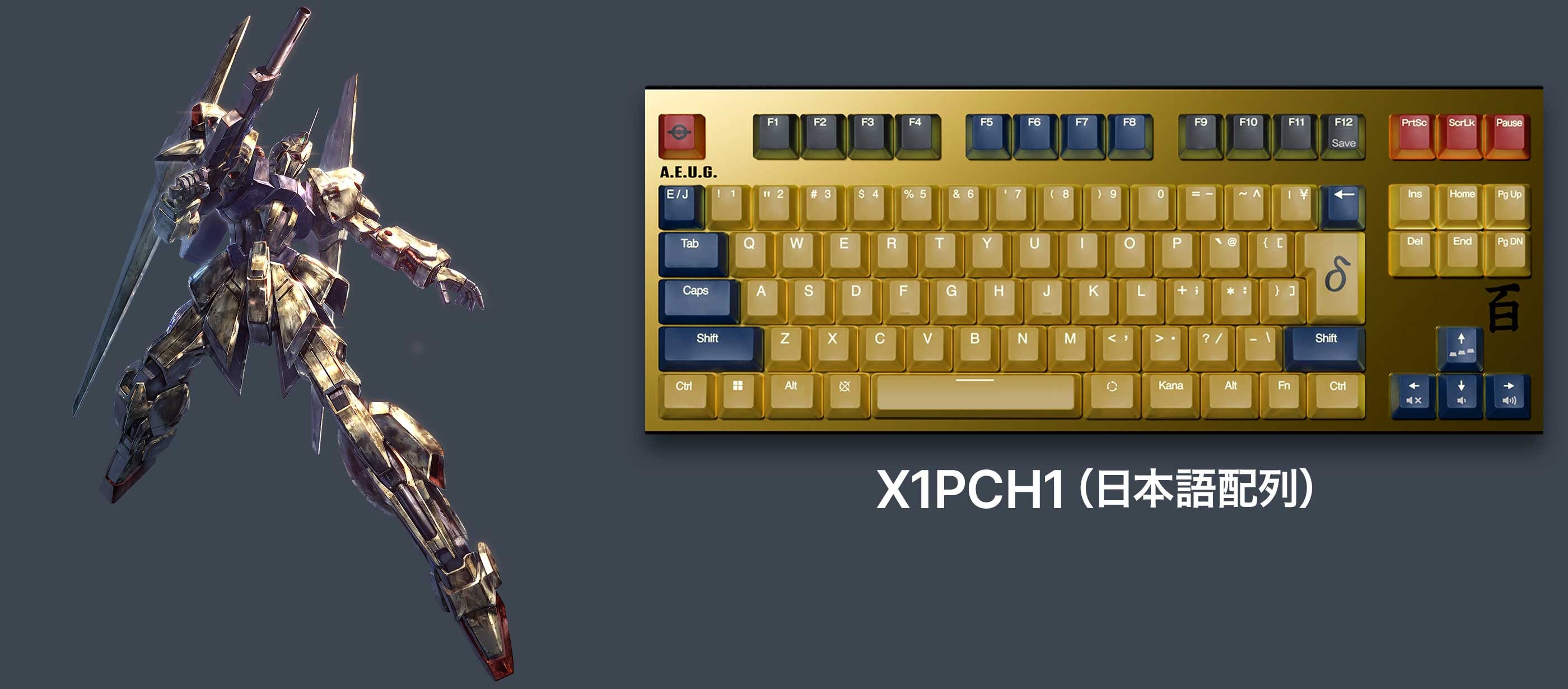 Hell yeah, I want a Gundam keyboard with Topre switches | The Verge