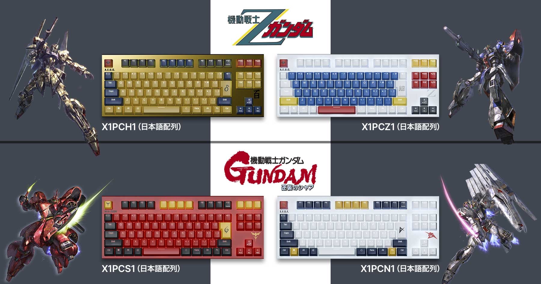 Hell yeah, I want a Gundam keyboard with Topre switches | The Verge