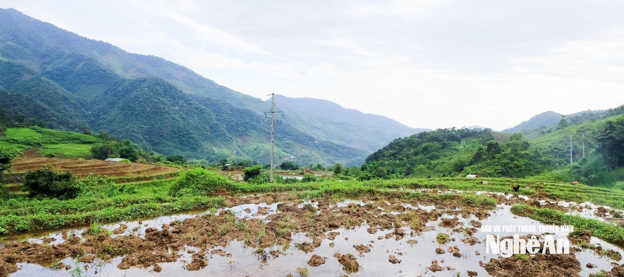 Một góc xã biên giới na ngoi. Ảnh tư liệu Phạm Bằng