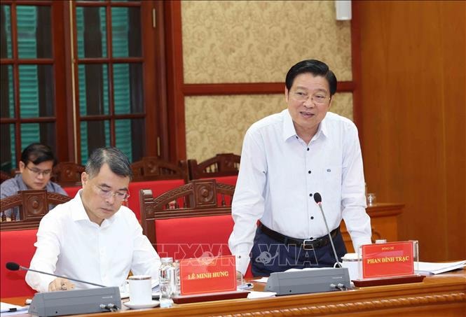 Tổng Bí thư Tô Lâm chủ trì cuộc họp Thường trực Ban Chỉ đạo Trung ương về phòng, chống tham nhũng, lãng phí, tiêu cực- Ảnh 3.