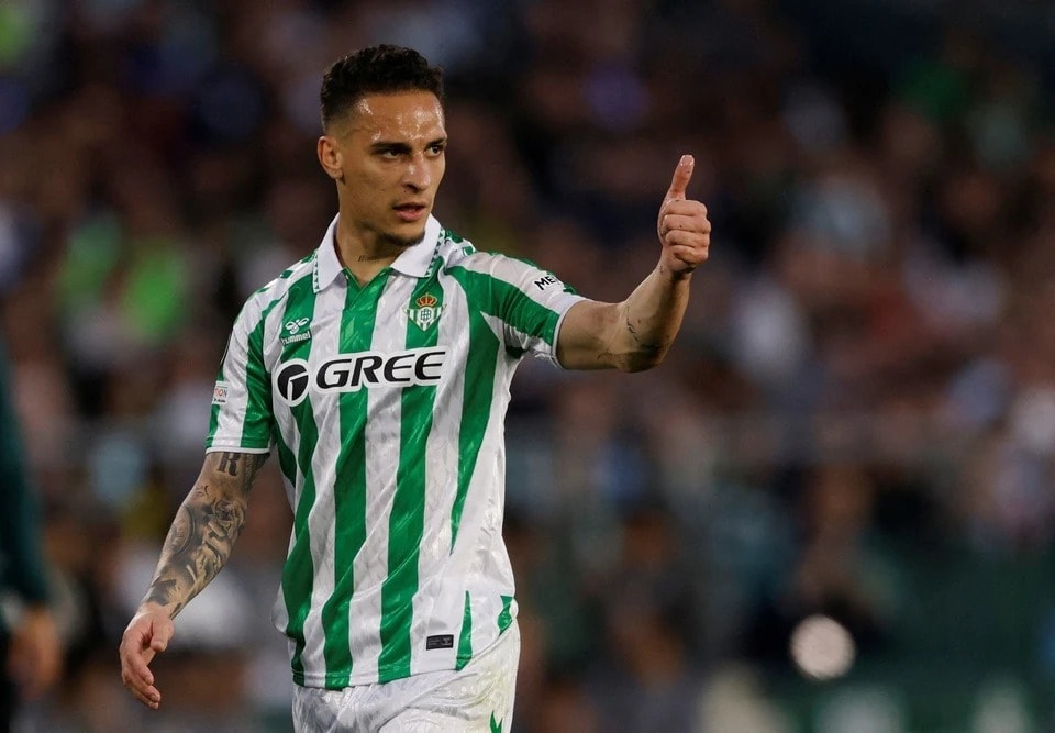 Antony là trụ cột của Betis. Ảnh- Reuters