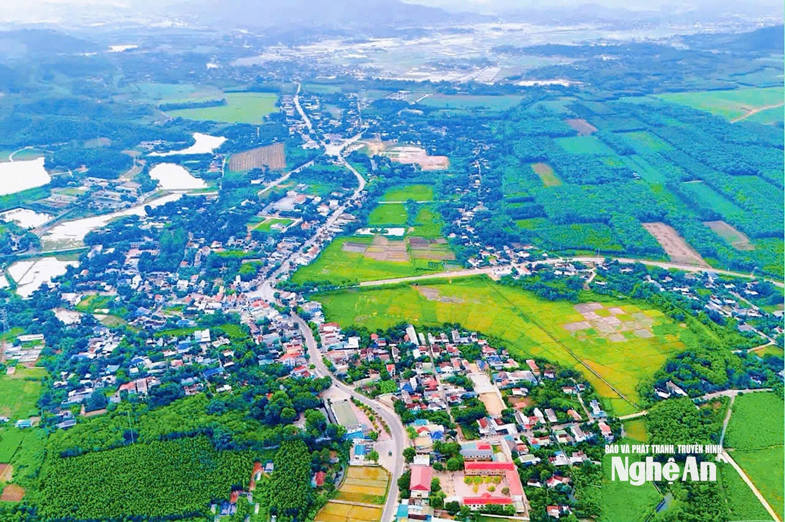  Một góc nông thôn xã Đông Hiếu. 