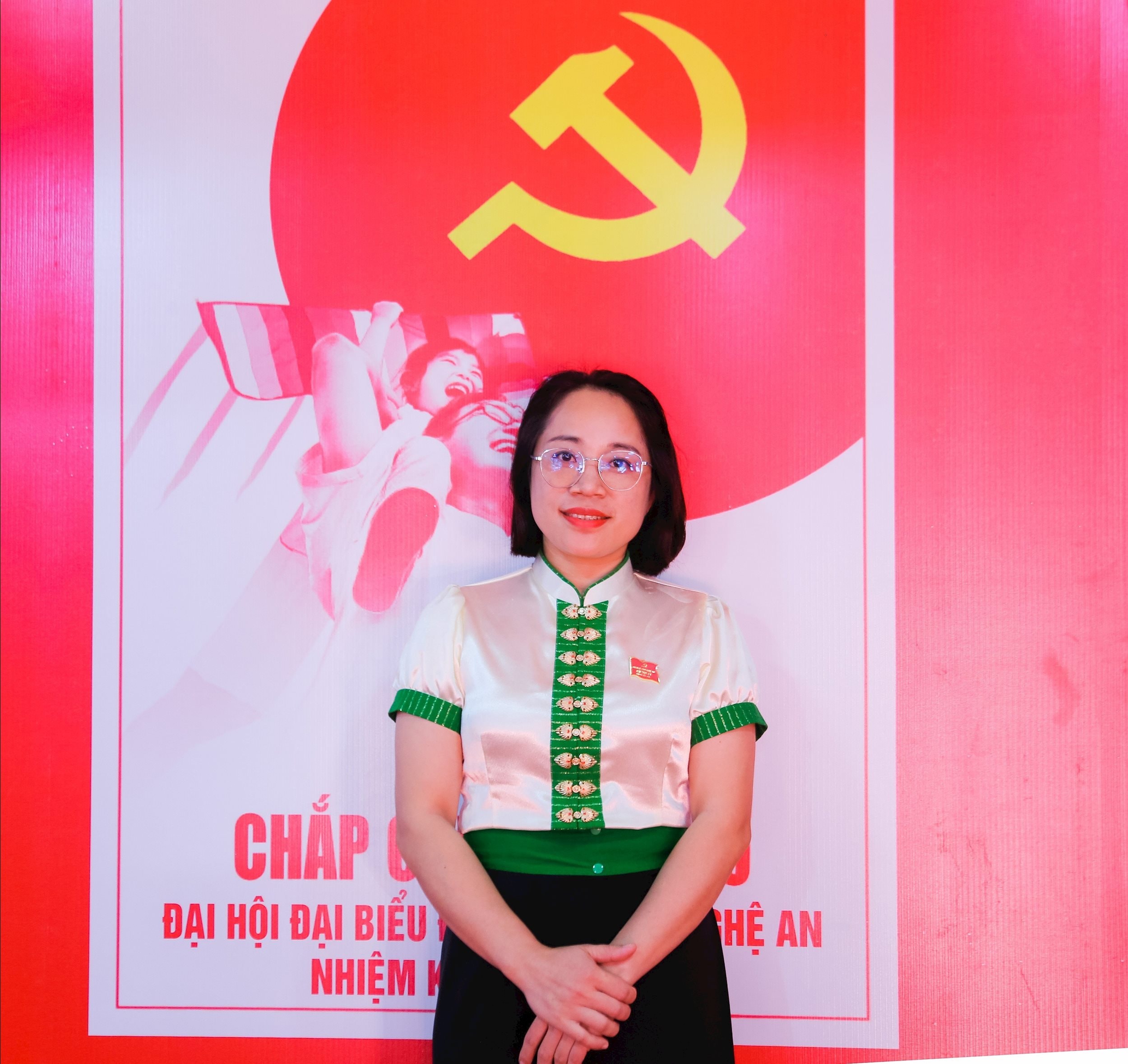 Đồng chí Nguyễn Thị Hiếu - Chủ tịch MTTQ xã Quỳ Châu: