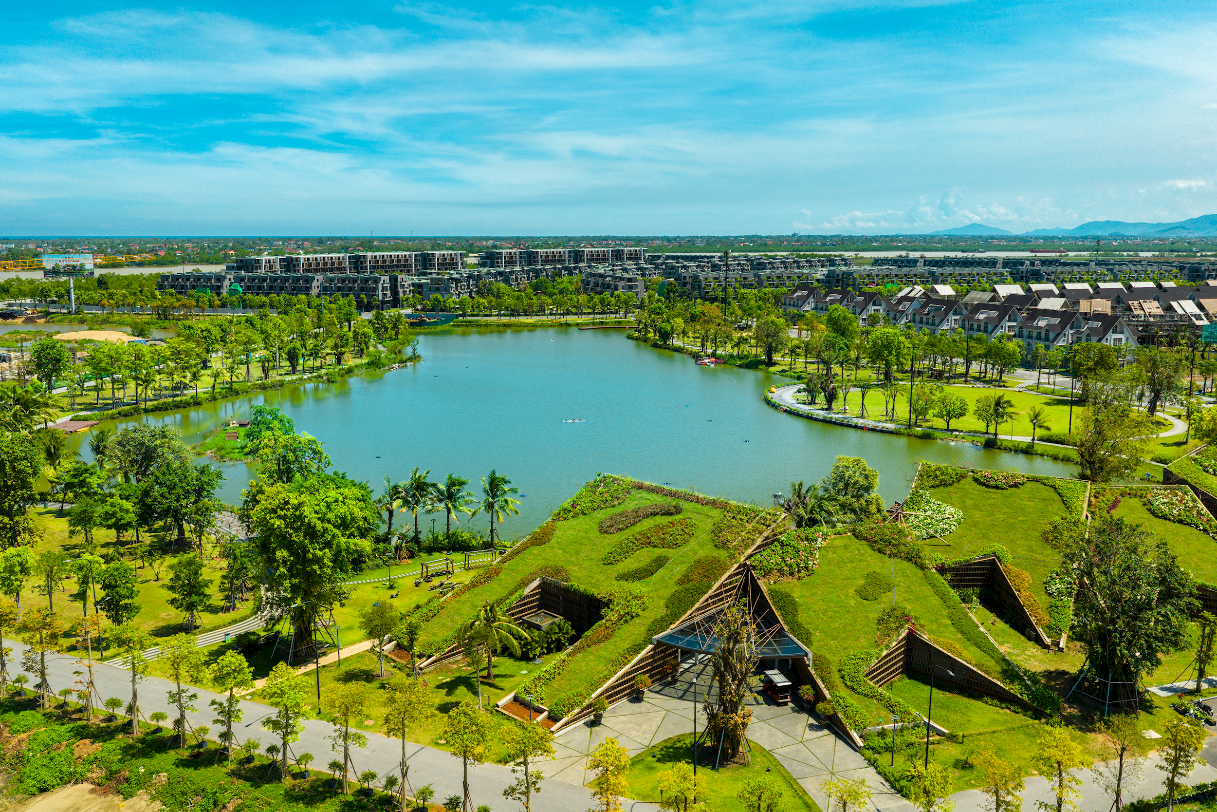 Một góc công viên Hồ Thiên Nga, Eco Central Park