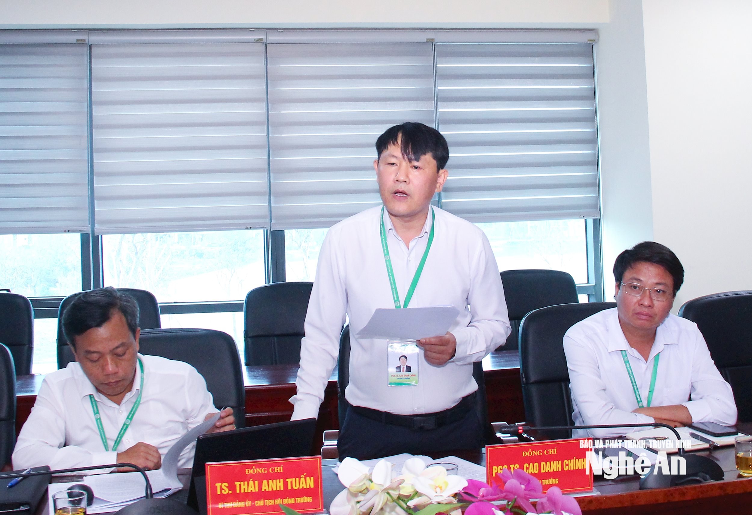  PGS, TS Cao Danh Chính - Hiệu trơngr 