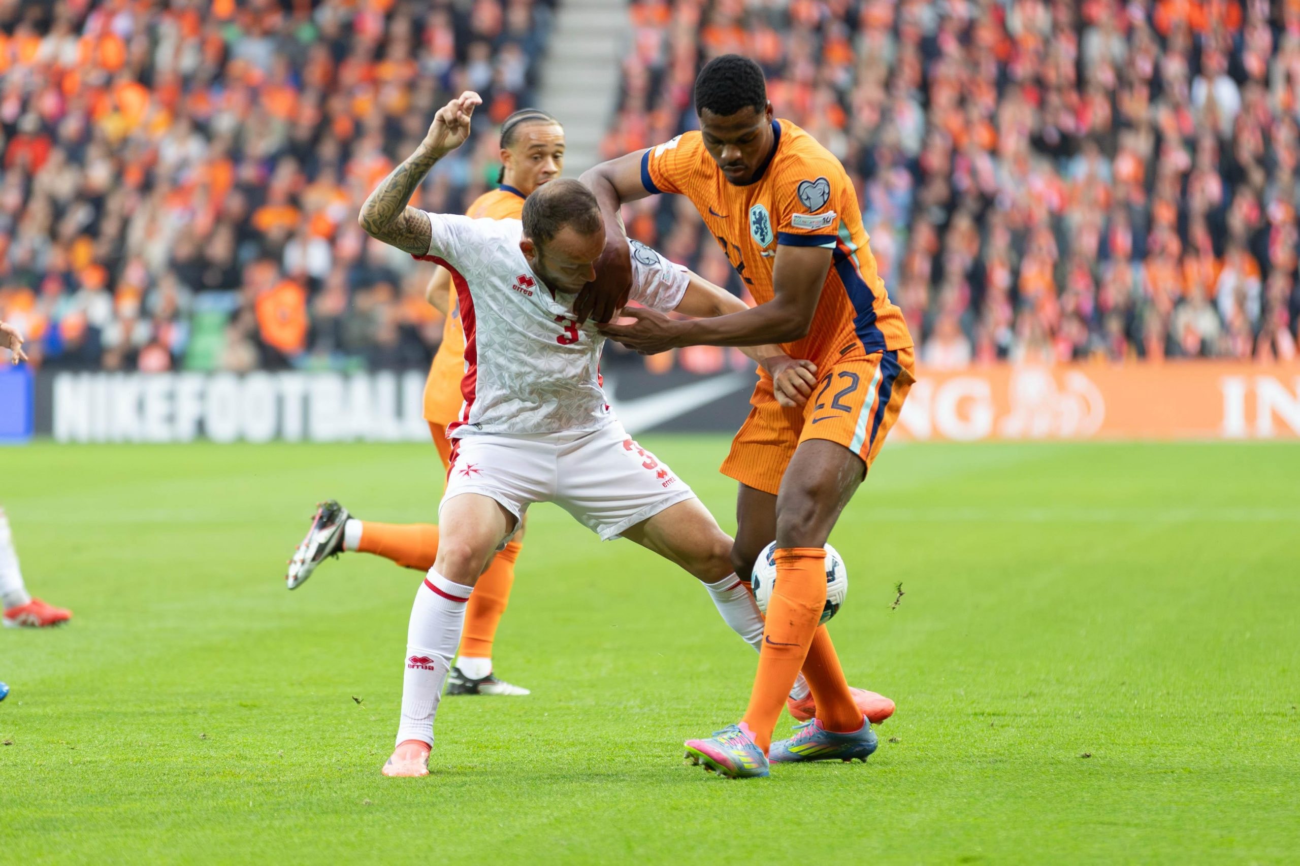 Netherlands prove too strong for Malta in Groningen - maltafootball.com