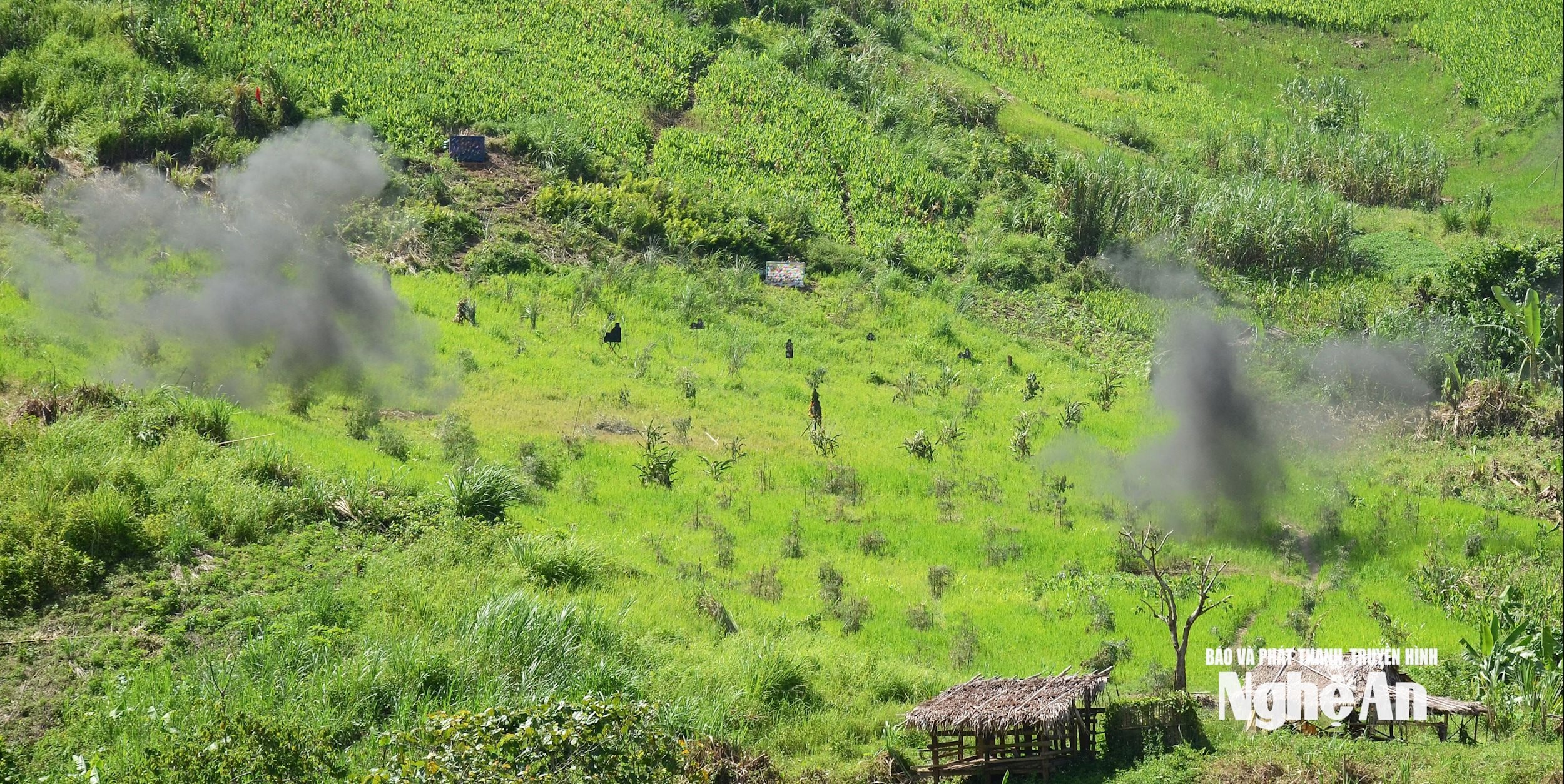 Diễn tập Khu vực phòng thủ - Phòng thủ dân sự tỉnh Nghệ An 2022