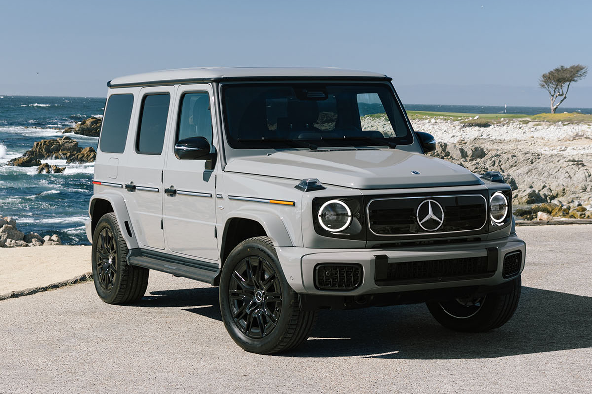 Mercedes-Benz G 580 phiên bản thuần điện, thể hiện nỗ lực điện hóa của thương hiệu xe sang Đức.