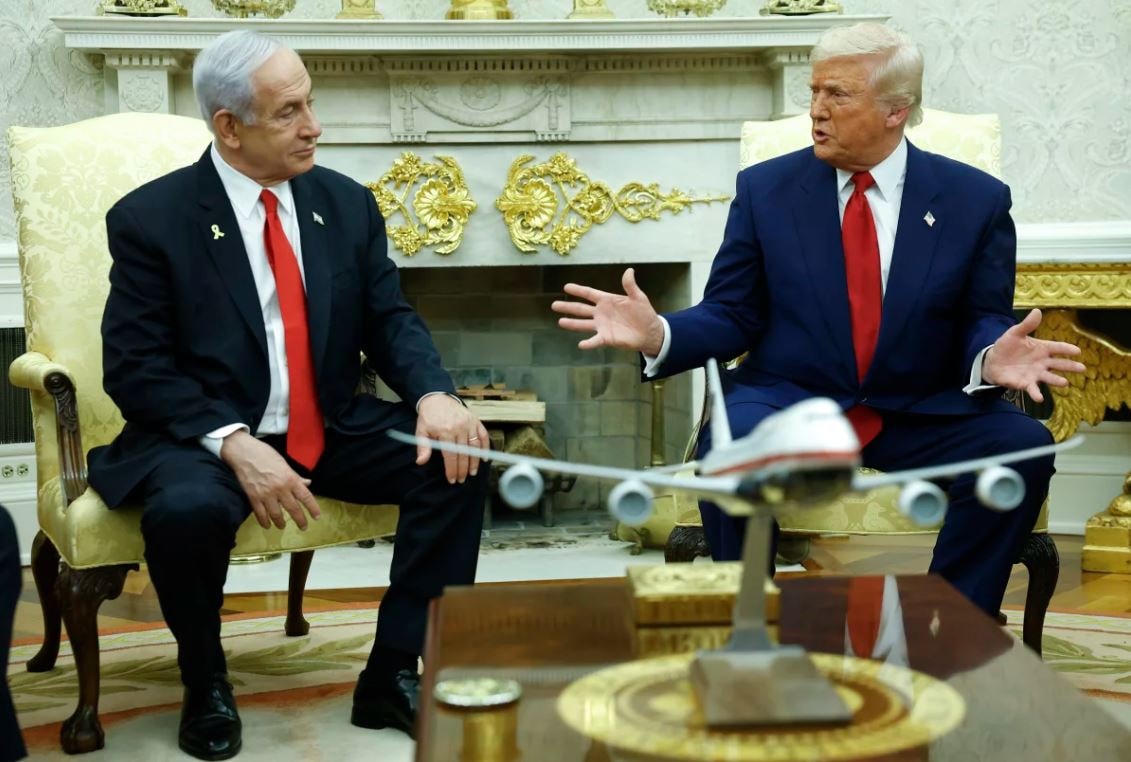 thủ tướng israel và trump