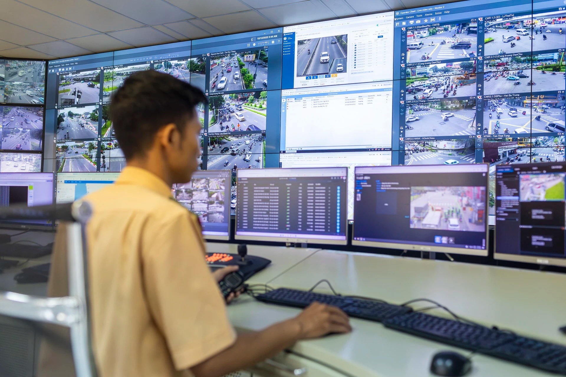 Hình ảnh vi phạm được camera AI ghi lại rõ nét.