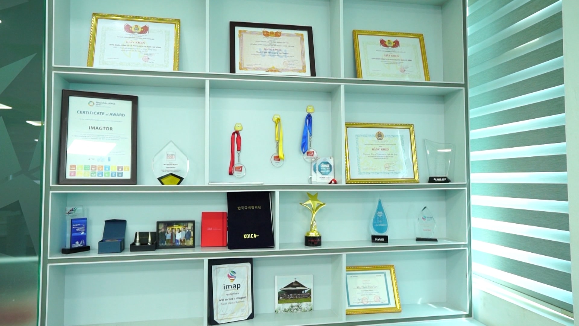 Các giải thưởng của Chị Nguyễn Thị Vân và Imagt