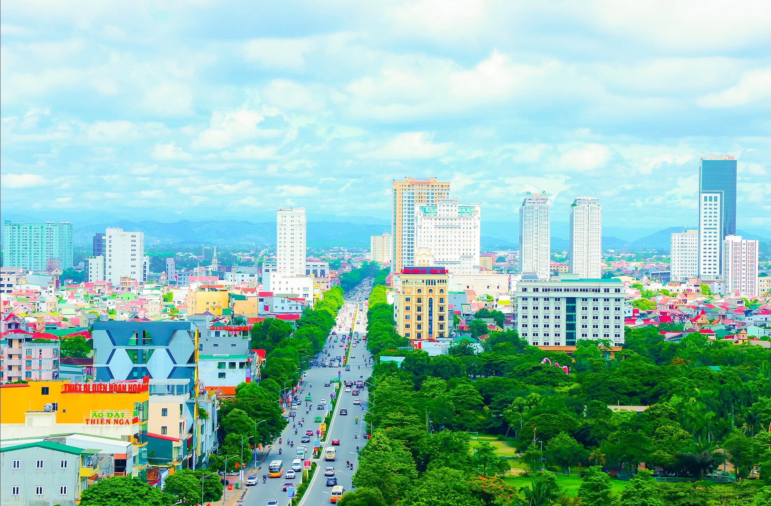 Quang cảnh phường Thành Vinh, Trường Vinh