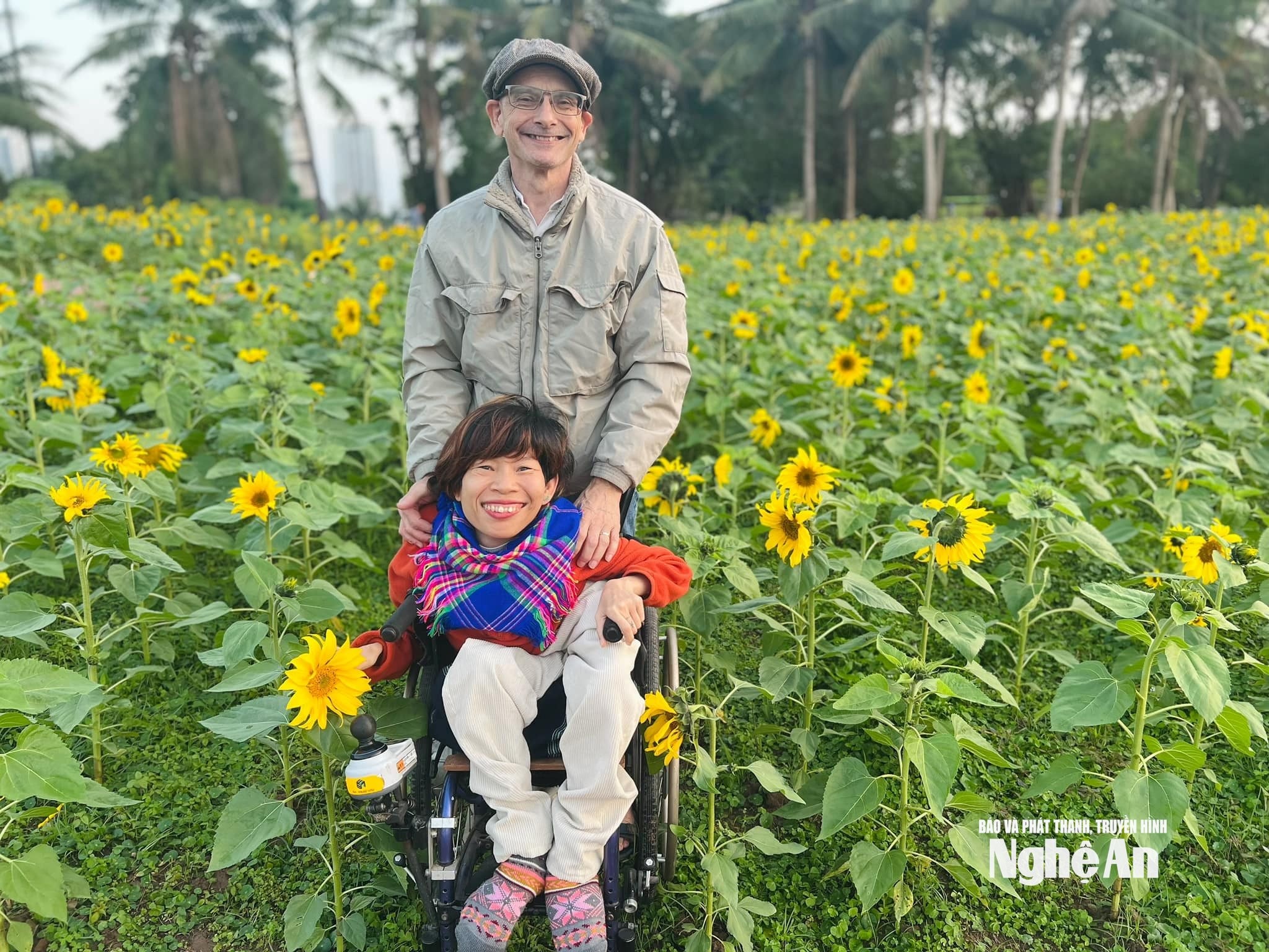 Tỏa sáng cùng hoa hướng dương.