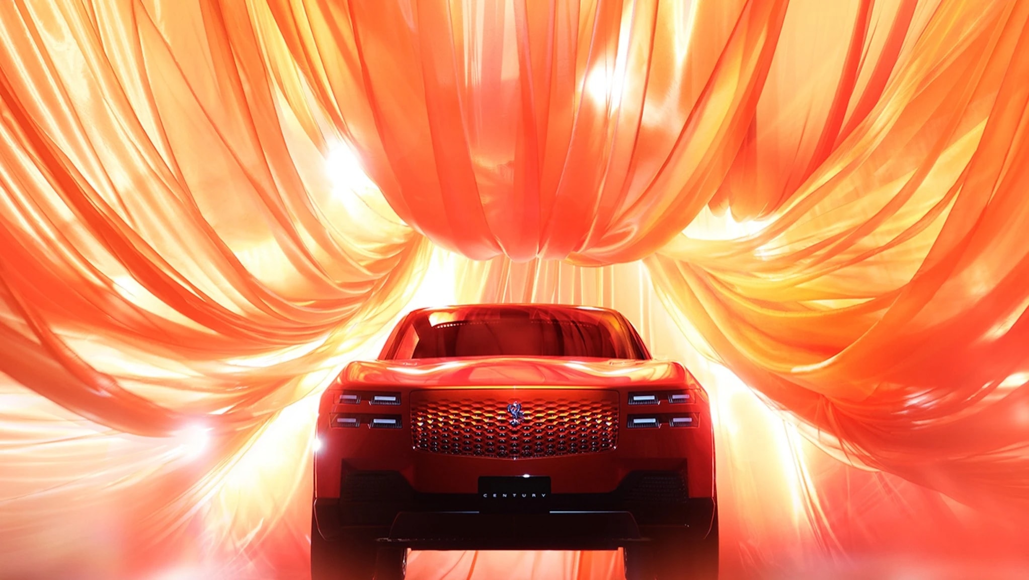 Phần đuôi của Toyota Century SUV thể hiện sự kết hợp giữa nét hiện đại và truyền thống.