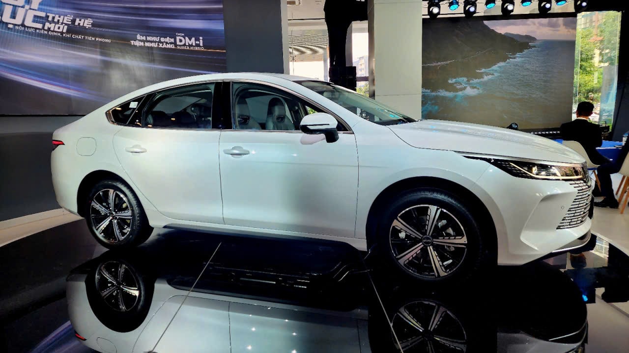 Kích thước BYD SEAL 5 thuộc hạng C