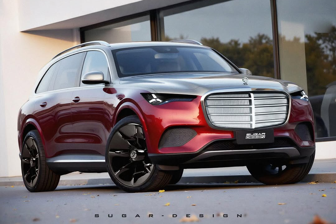 Duoi GLS ban dung voi logo phat sang va mam khi dong hoc