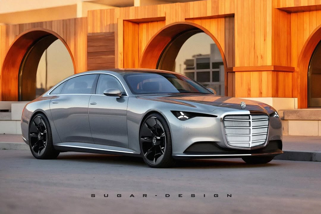 Duoi S-Class ban dung voi dai den hau LED manh