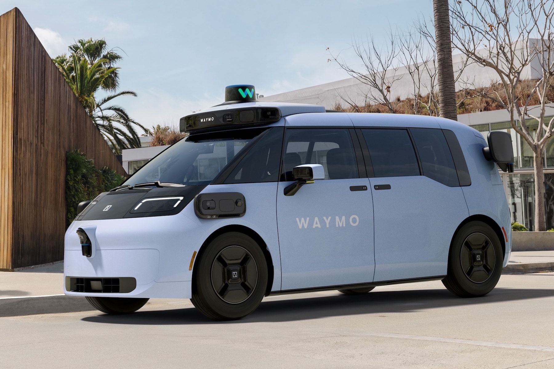 Mẫu xe tự hành chuyên dụng Zeekr RT được phát triển bởi Geely và Waymo.