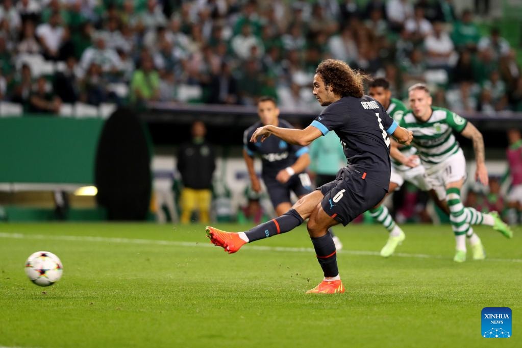 UEFA Champions League: Sporting CP vs. Olympique de Marseille-Xinhua