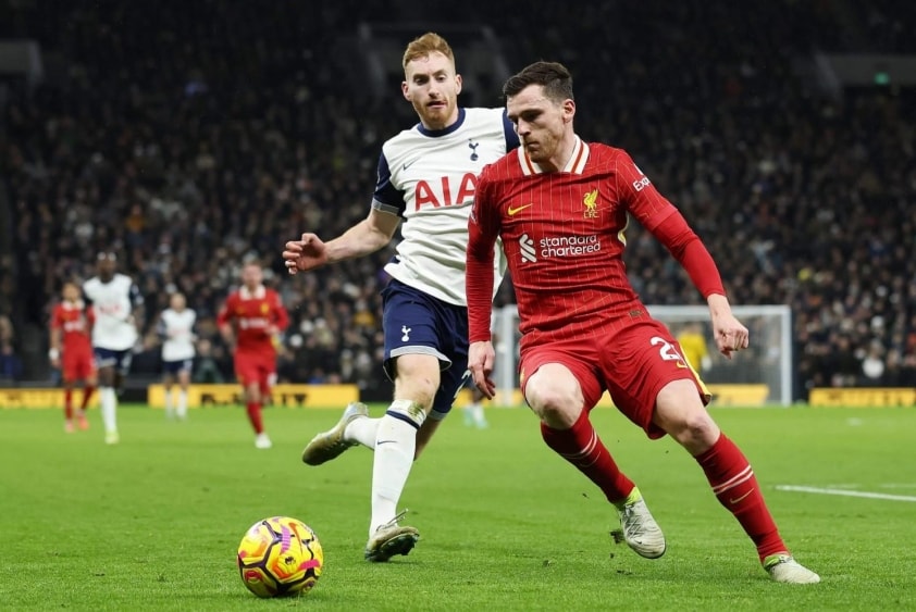 Andrew Robertson chỉ còn hợp đồng với Liverpool đến mùa hè năm sau