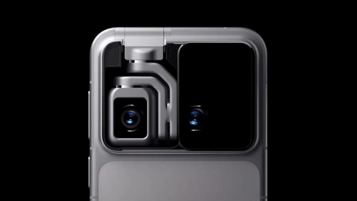 Concept Robot Phone có một cánh tay camera có thể bung ra, cho phép camera chính lật lên