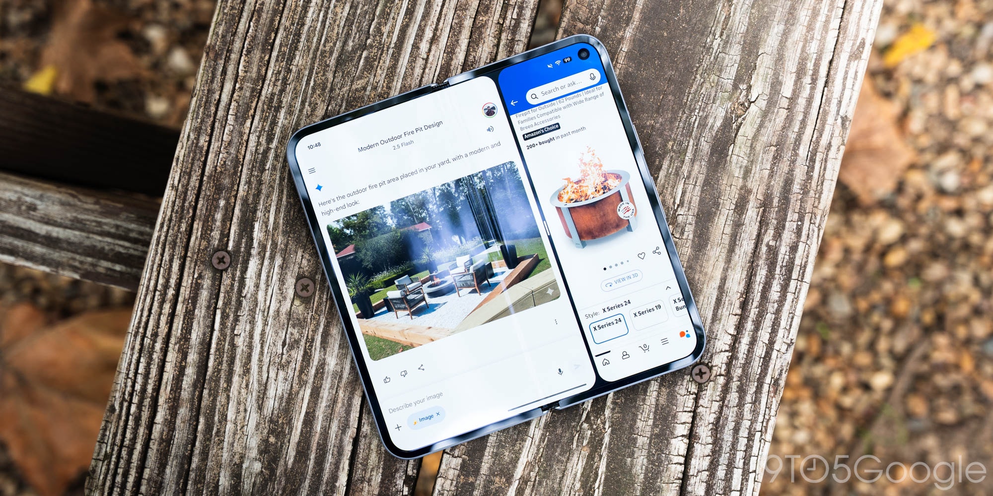 Chia đôi màn hình 60/40 trên Pixel 10 Pro Fold