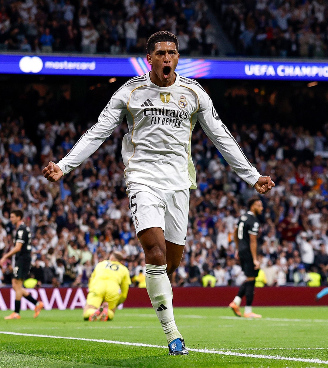 Bellingham ăn mừng phấn khích