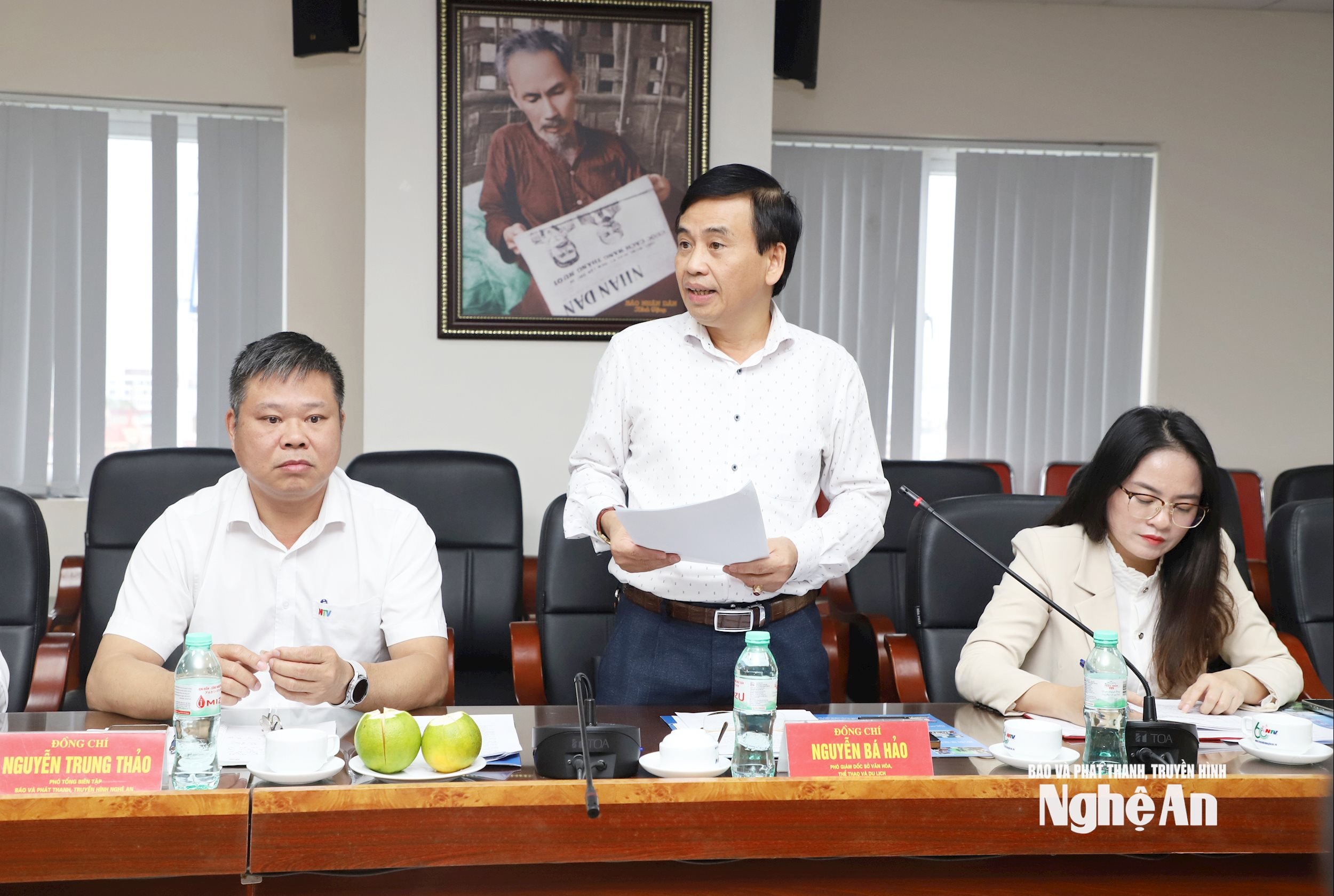 Đồng chí Nguyễn Bá Hảo PGD So VHTT