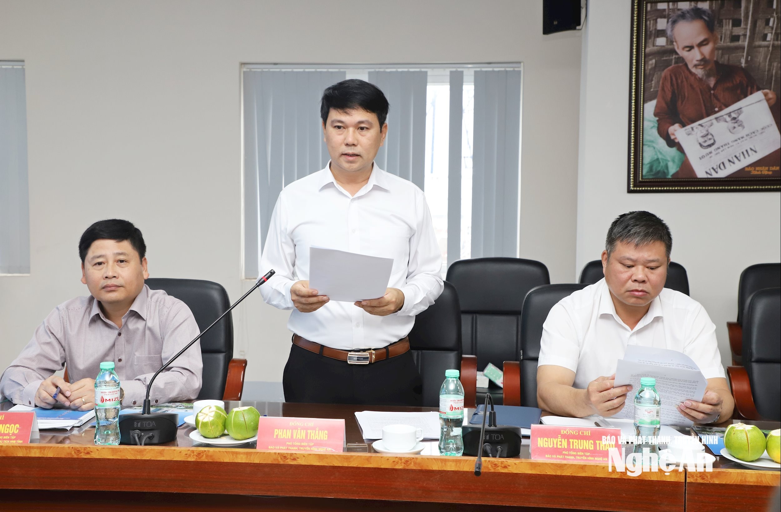 Đồng chí Phan Văn Thắng - Phó Tổng Biên tập