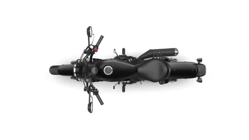 Rebel 300 2026 giữ yên thấp khoảng 690 mm, thân thiện người mới