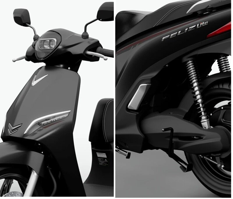 Feliz Lite trang bị LED, đồng hồ kỹ thuật số và phanh tái sinh