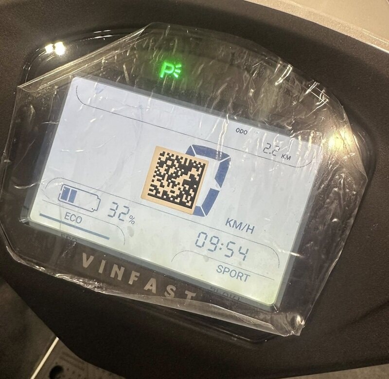 Cụm đồng hồ kỹ thuật số của VinFast Vento NEO