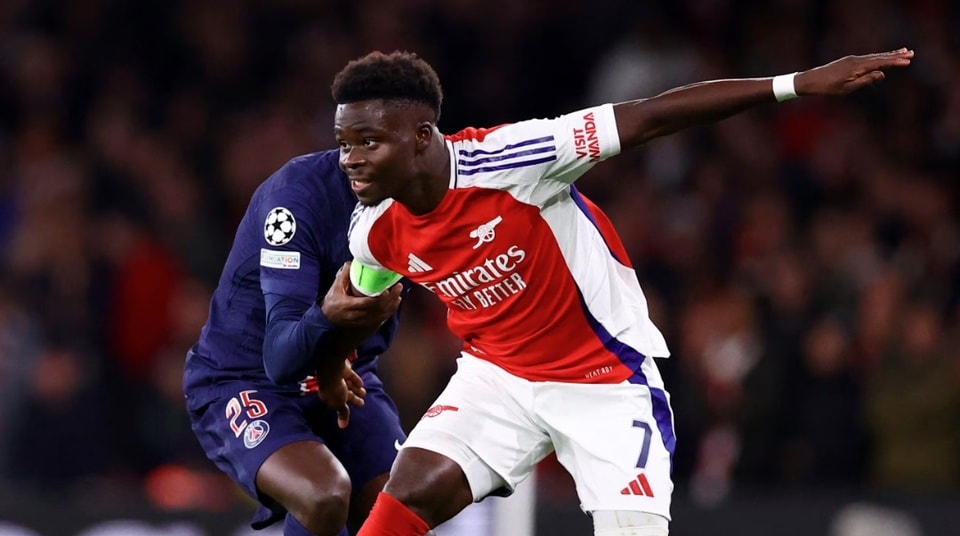 Arsenal va PSG trong cuoc dua Champions League theo du bao Opta