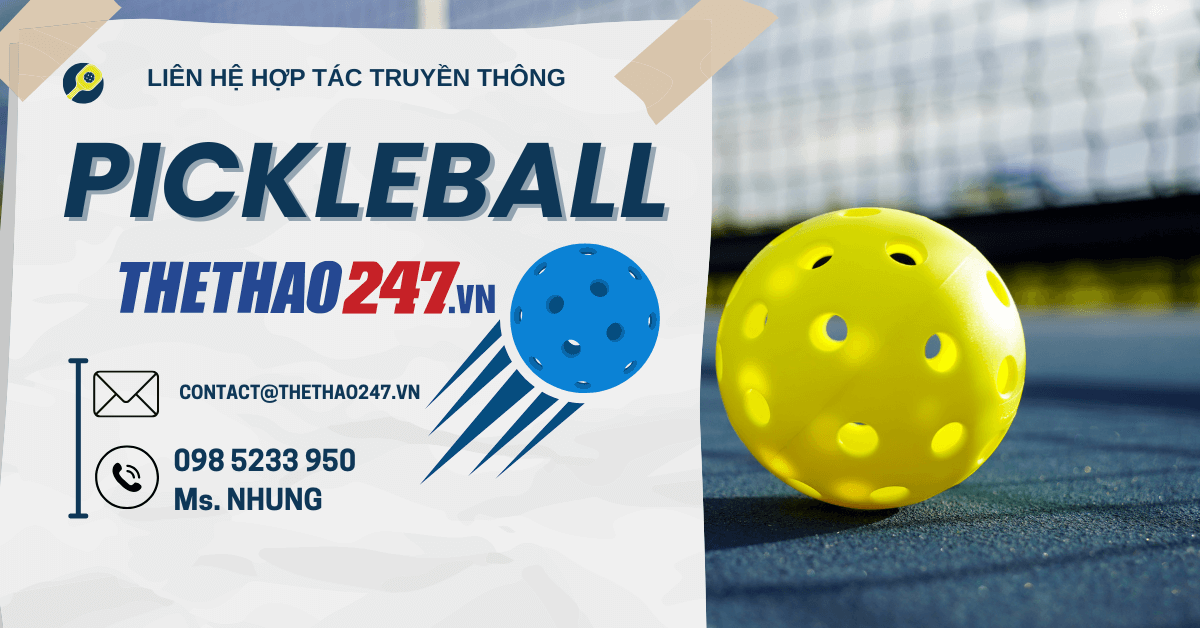 Minh họa Pickleball và vị trí đứng cơ bản