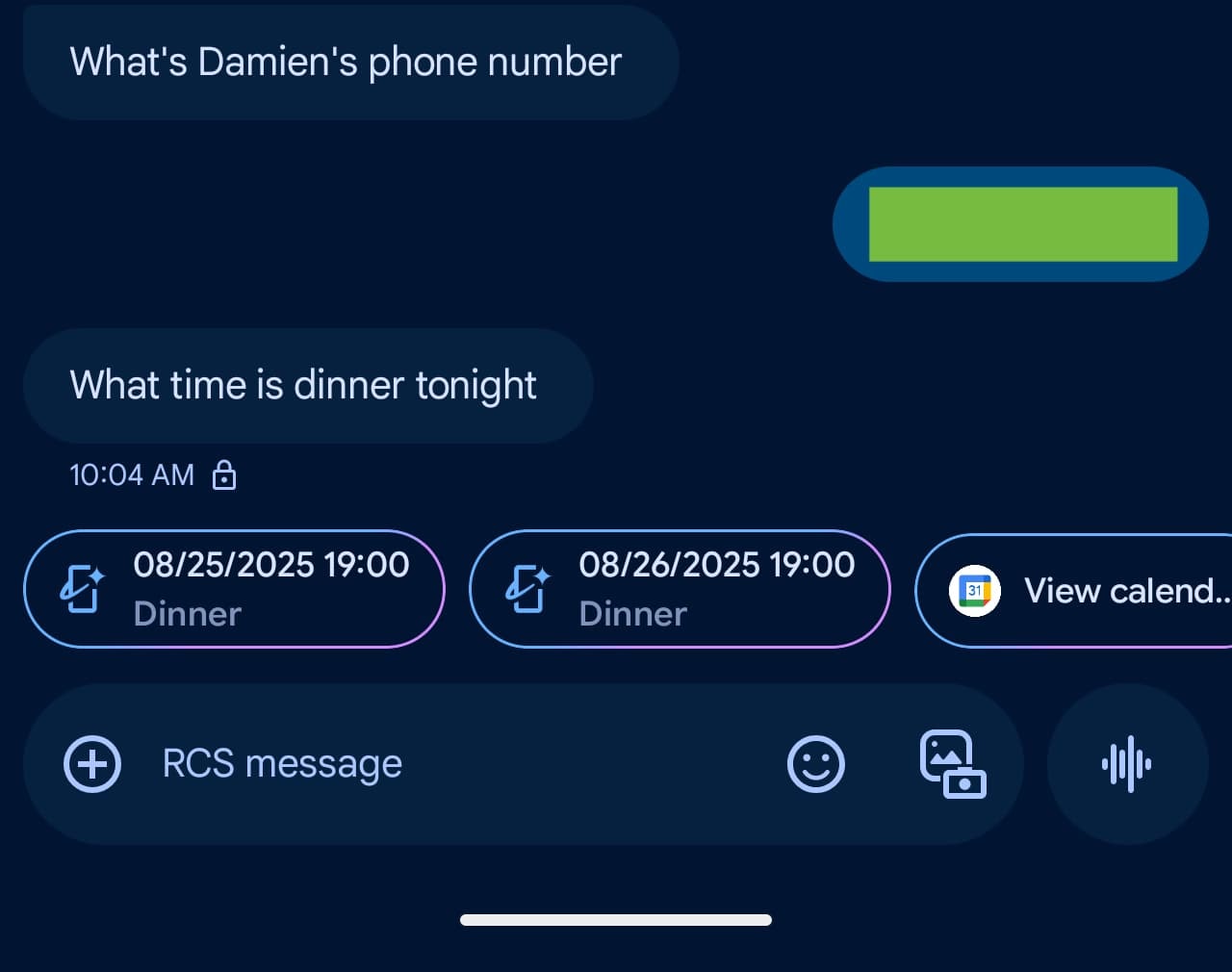 Giao diện tính năng Magic Cue trên Google Pixel 10 Pro