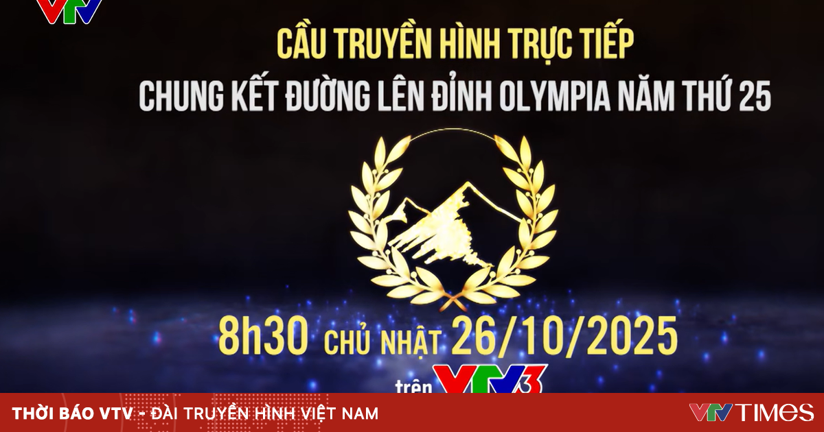 Hình ảnh trường quay Đường lên đỉnh Olympia