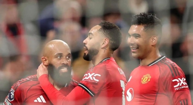 Mbeumo nâng tỷ số lên 3-0 cho MU.