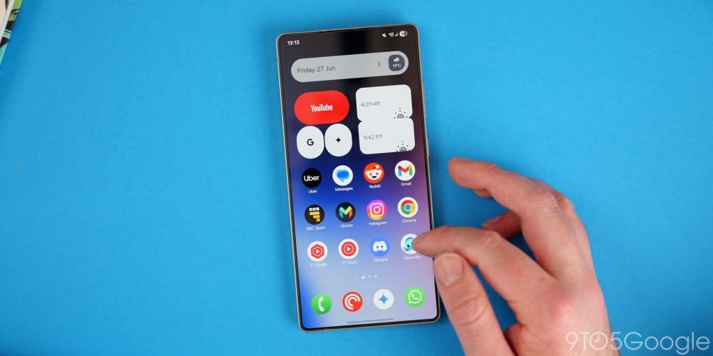 Giao diện One UI trên Galaxy S25 Ultra