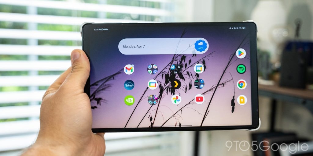 Legion Tab với trình khởi chạy Lawnchair.