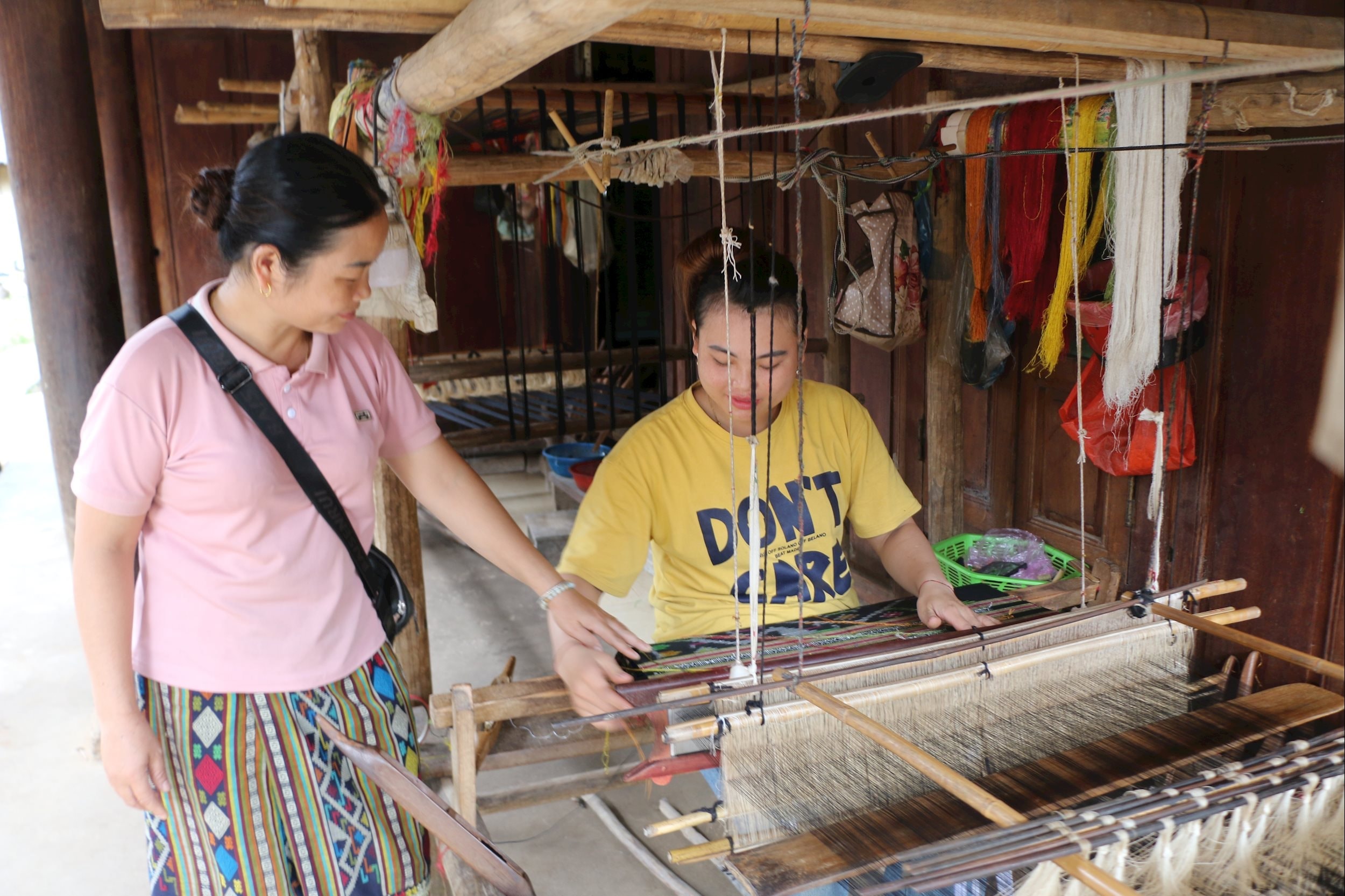HTX Dệt thổ cẩm ở Na Loi được quan tâm phát triển vừa tạo sinh kế cho người dân, vừa góp phần bảo tồn văn hóa dân tộc.