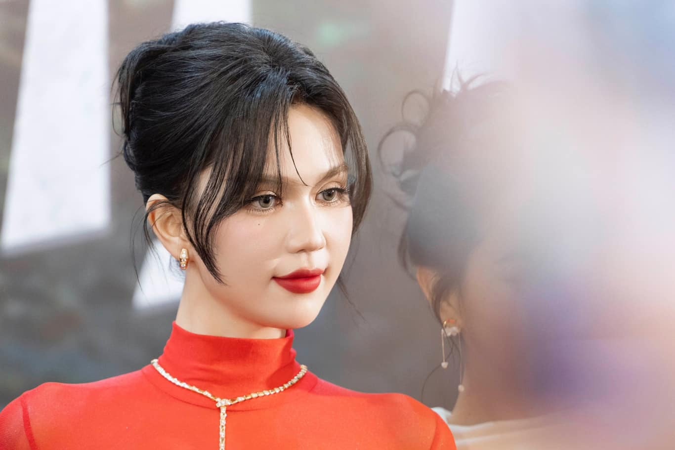 Ngọc Trinh trong một tạo hình từ phim Chị dâu