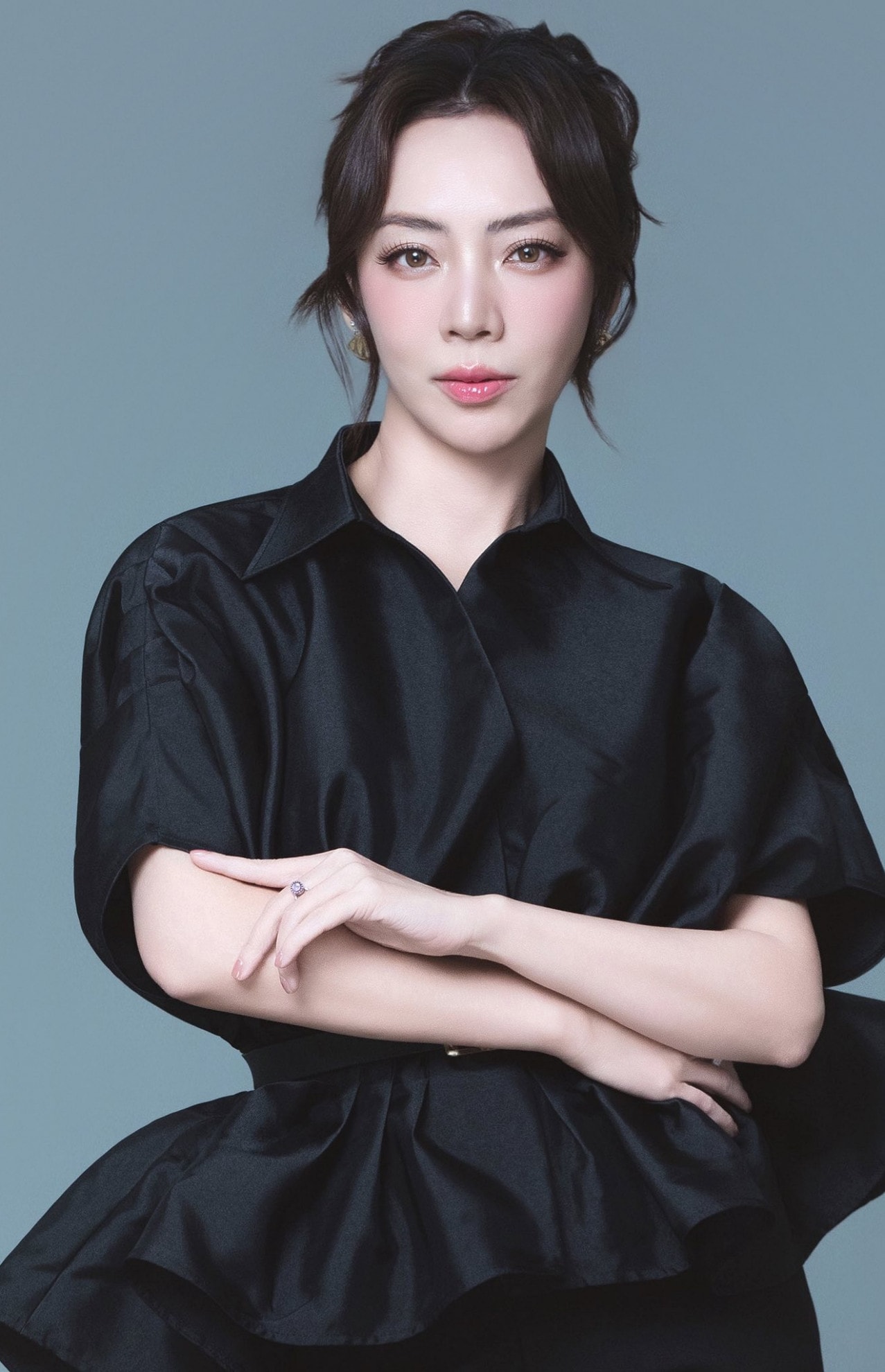 Đạo diễn Thu Trang trong một sự kiện.