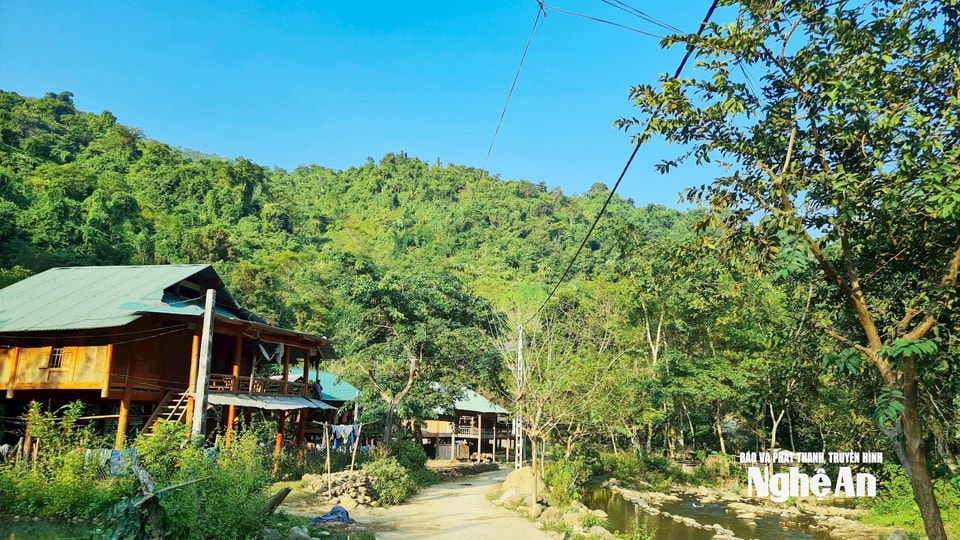 Một góc xã Bắc Lý, Kỳ Sơn. Ảnh tư liệu HT