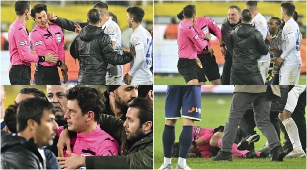 Trọng tài liên tục là tâm điểm ở bóng đá Thổ Nhĩ Kỳ.