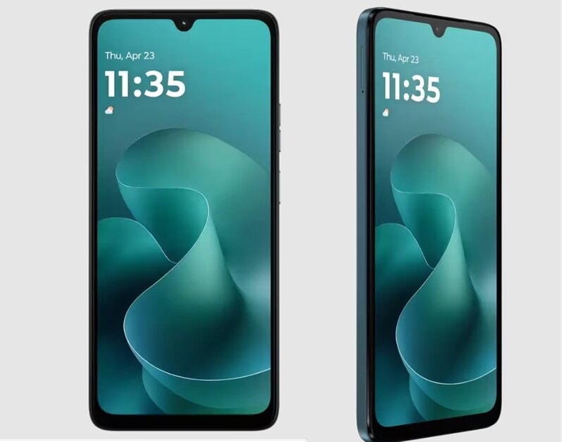 Màn hình lớn của Motorola G06 Power có tần số quét 120Hz.