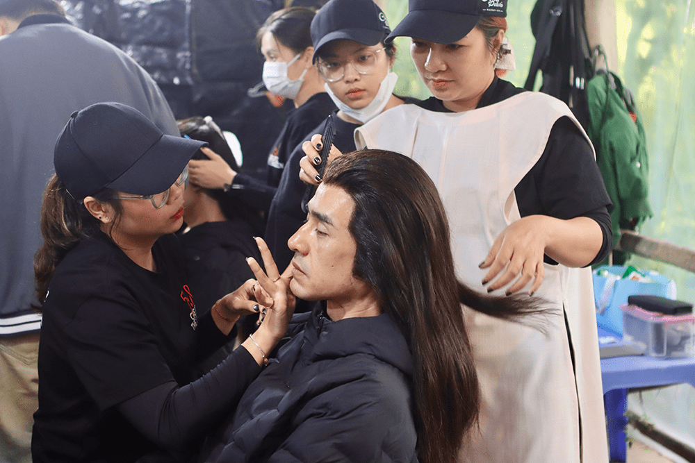 Lương Thế Thành trong vai Lỗ Đạt.